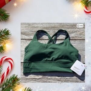 lululemon athletica Green Sports Bra